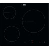 ELECTROLUX FHRN639K Plaque de cuisson vitrocéramique - 3 zones - 5700W - L59 x P52cm - Revetement verre - Noir