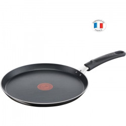 TEFAL B5541002 Easy Cook & Clean Poele a crepe 25 cm, Antiadhésive, Thermo-Signal, Tous feux sauf induction, Fabriqué en France