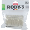 ZOLUX Tube droit pour cage rongeur Rody3 - Roylounge - 2 pieces