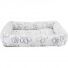 TRIXIE Lit Nando 75 × 65 cm - Gris clair - Pour chien