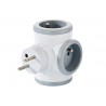 Triplite rotative Watt&Co 3 x 16 A Gris