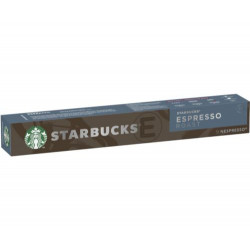 Pack de 10 capsules Nespresso Starbucks Espresso Roast