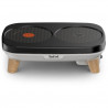 Crêpière Tefal Gourmet avec 2 plaques 1100 W Gris