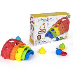 Jeux d'éveil Lalaboom 2 Arc en ciel et Perles