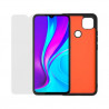 Pack Coque TPU Liquid + Protection écran en verre trempé Xiaomi pour Xiaomi Redmi 9C