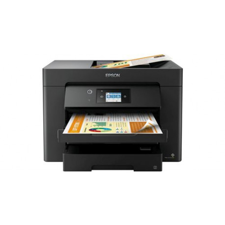 Imprimante multifonction Recto Verso A3 Epson WorkForce WF-7835 Noir