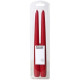 FINLANDEK Boite de 2 flambeaux - H 24,5 cm - Rouge