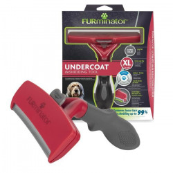 FURMINATOR Outil de toilettage pour chiens de tres grande taille a poils longs - Elimine 90% des poils morts - Sans Bisphénol A