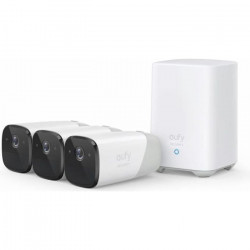 EUFY Kit 3 caméras de surveillance + 1 base EufyCam2