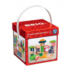 BRIO - Blocs de construction a motifs - Seau 25 Pces