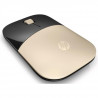 HP Souris Wireless Z3700 X7Q43AA - Doré