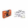 REVOLUTION'AIR Kit 4 outils et 30 accessoires pneumatiques pour compresseur d'air