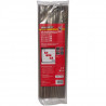 MECAFER Lot de 50 électrodes acier Mix - Ø 2 mm-2.5 mm-3.2 mm L 300 mm