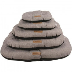 MPETS Coussin oval Oleron XXL - Gris clair - Pour chien