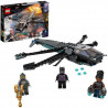 LEGO 76186 Marvel Le dragon volant de Black Panther  Jouet Avengers, Jeu de Construction Super Héros avec 3 Figurines