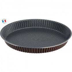 TEFAL SUCCESS Jeu de 4 tartelettes J1608102 diametre 11 cm marron