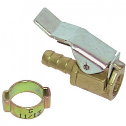 MECAFER Embout grosse valve pour tuyau 6 x 11