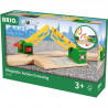 Brio World Passage a Niveau Magnétique  - Accessoire pour circuit de train en bois - Ravensburger - Mixte des 3 ans - 33750