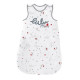 LULU CASTAGNETTE - Gigoteuse 0-6 mois JOLIE MOME - 70 cm - 100% Coton - Fermeture éclair et pression - Gris