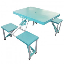 Table de camping pliante 4 personnes SURPASS vert