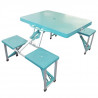 Table de camping pliante 4 personnes SURPASS vert