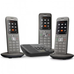 GIGASET Téléphone Fixe CL 660 A Trio Anthracite