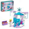 LEGO 43209 Disney Elsa Et L'Écurie De Glace De Nokk, Jouet de la Reine des Neiges a Construire, avec Mini-Poupées et Cheval