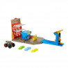 Hot Wheels - Monster Trucks - La Station Explosive - Playset