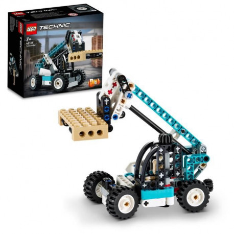 LEGO 42133 Technic Le Chariot Élévateur, Modele de Remorquage, Ensemble de Véhicules de Construction Enfants, Jouet Camion 2 …