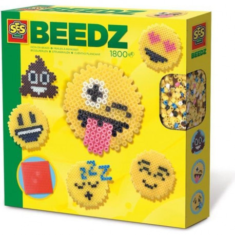 SES CREATIVE Beedz Perles a Repasser - Émoticônes