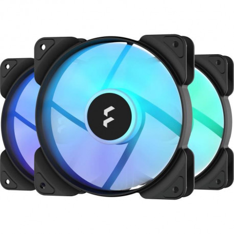 Ventilateur PC - FRACTAL DESIGN - Aspect 12 RGB Black Frame 3-pack ( FD-F-AS1-1206 )