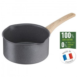 TEFAL G2662902 NATURAL FORCE casserole 18 cm/2,1 L, revetement antiadhésif Mineralia+, tous feux dont induction