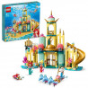 LEGO 43207 Disney Le Palais Sous-Marin D'Ariel, Ensemble a Construire Château de Princesse, Avec Mini Poupée La Petite Sirene