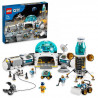 LEGO 60350 City La Base De Recherche Lunaire, Module Lunaire, Jouets Des 7 Ans, Avec 6 Minifigures d'Astronautes