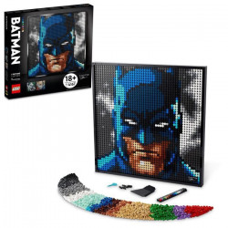 LEGO 31205 ART La Collection Batman De Jim Lee, Avec le Joker ou Harley Quinn, Décoration Murale Pour Adulte, Idée de Cadeau