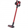 THOMSON THVC93120R - Aspirateur balai 120W - Charge rapide 4,5h - 2 vitesses - Bac transparent 0,8L - Electro Brosse avec LED
