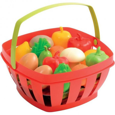 ECOIFFIER CHEF Panier Garni Fruits et Légumes Coloris Assortis