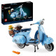 LEGO 10298 Scooter Vespa 125, Kit de Construction Modele Réduit de l'Icône Italienne Vintage, Collection pour Adulte, Maquette