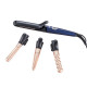 CONTINENTAL EDISON - CECB4GBL Coffret coiffure 4 en 1 - 220? - Bleu et Or