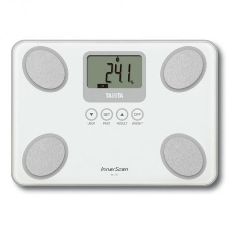 TANITA BC731WH36 Pese-personne - Design en verre - Blanc