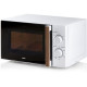 Micro-ondes DOMO DO1057 20L - 5 puissances - 700W - Fonction décongélation - Plateau tournant 25,5cm - Signal sonore - Blanc