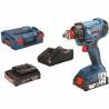 Boulonneuse 2en1 sans fil  BOSCH PROFESSIONAL - 18V - GDX 18V-180, 2 batt 2.0 Ah, L-BOXX