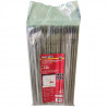 MECAFER Lot de 120 électrodes - Ø 3.2 mm L 300 mm