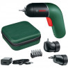 Tournevis Visseuse BOSCH - IXO VI Set 1,5Ah (Livré avec adaptateur angle déporté et renvoi d'angle)