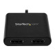 STARTECH Hub MST USB-C vers 2x HDMI