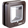 SUREFLAP Chatiere a puce électronique marron