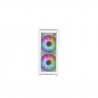 Boitier PC Gaming - COOLER MASTER - HAF 500 White -ARGB - ATX (H500-WGNN-S00)