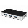Hub It Works H-303 FN 4 Ports USB 3.0 Noir et Argent