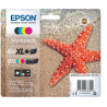 Cartouche d'encre Epson Etoile de mer noir XL+3 couleurs