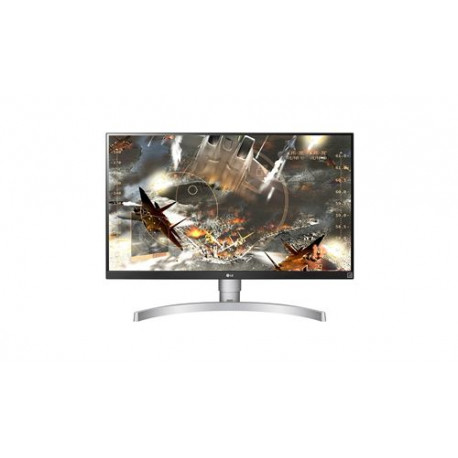 Ecran PC LG 27UL650-W - 27" - LED 4K Ultra HD - 5 Ms - Argent